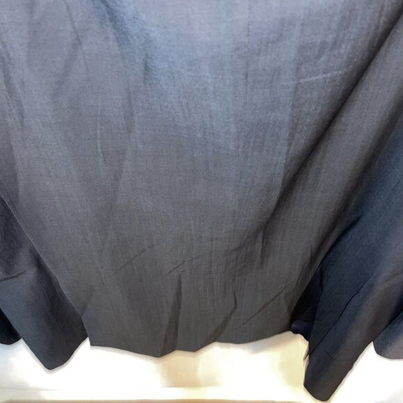 Coppley 1883 Men’s Dress Blazer Size 46L Navy Blue Wool Business Formal - Picture 13 of 14